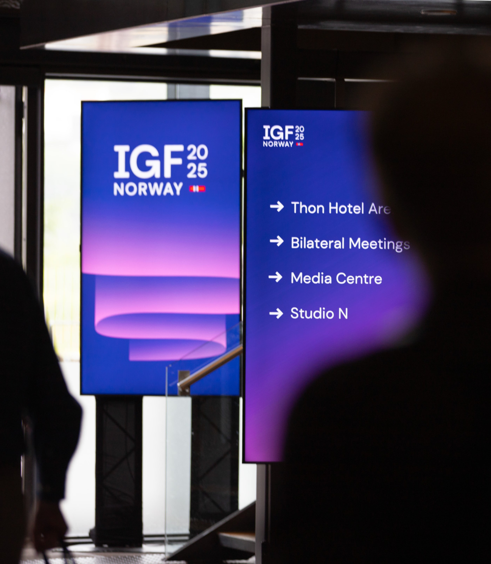 IGF 2025 digitale skjermer